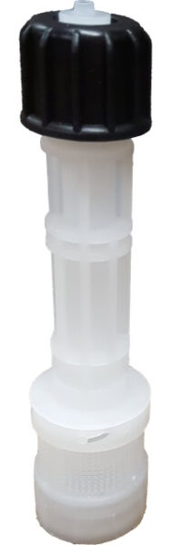 Verzwaard voetventiel 4x6 mm
