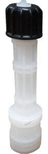 Verzwaard voetventiel 4x6 mm